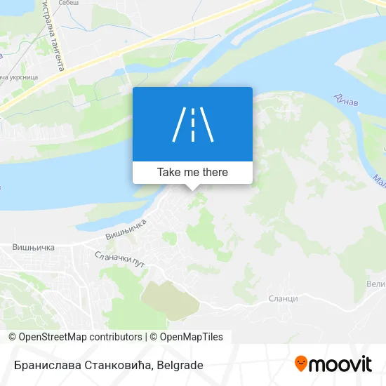 Бранислава Станковића map