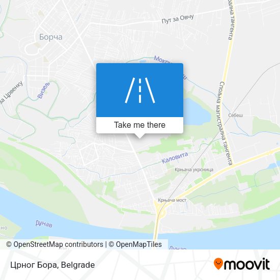 Црног Бора map