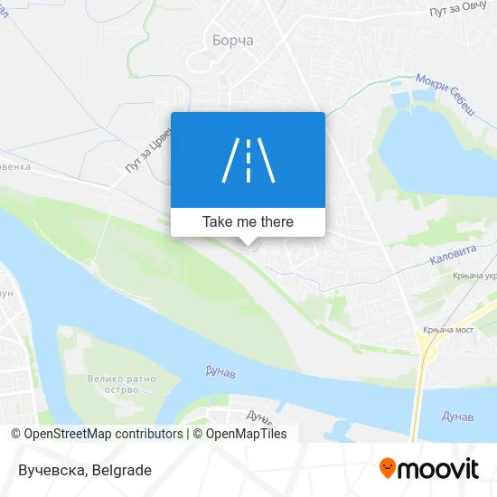 Вучевска map