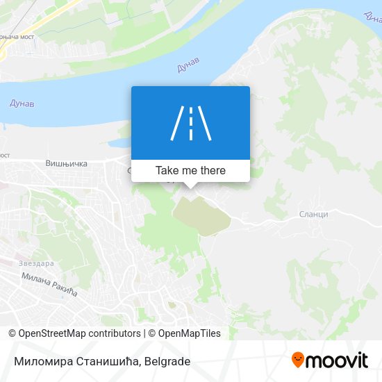 Миломира Станишића map