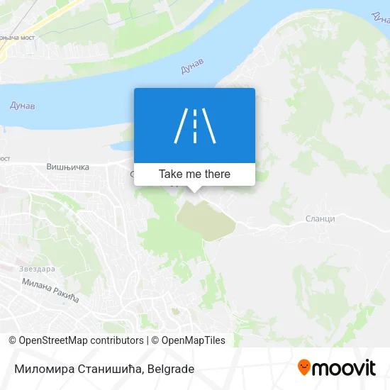 Миломира Станишића map