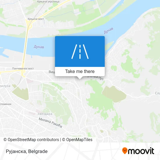 Рујанска map