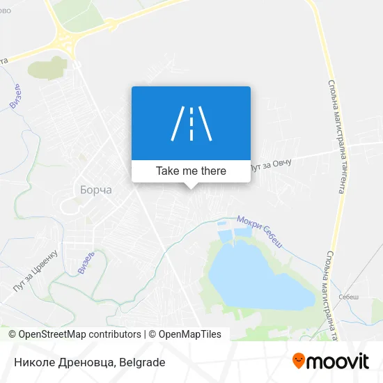 Николе Дреновца map