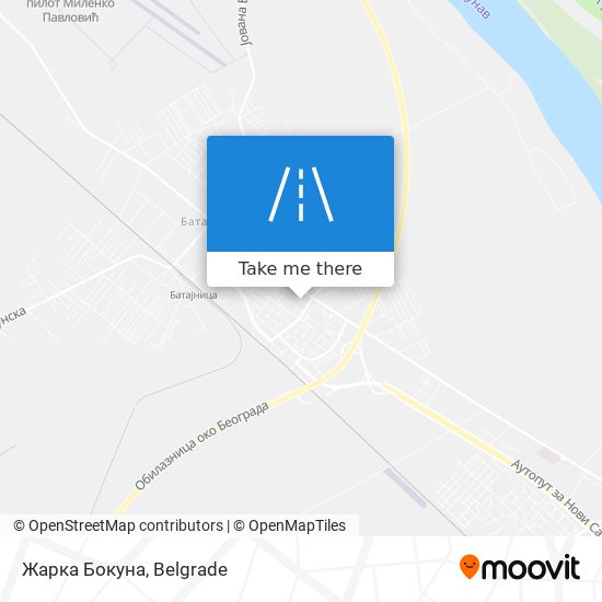 Жарка Бокуна map