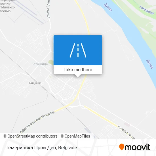 Темеринска Први Део map