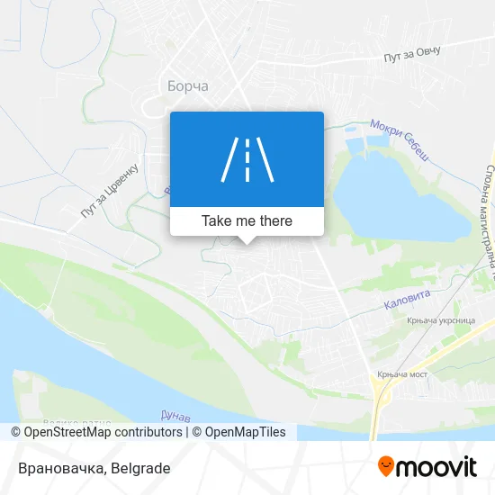 Врановачка map