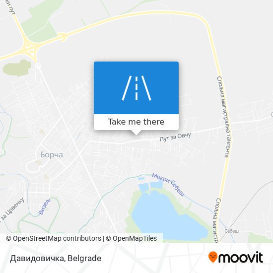 Давидовичка map