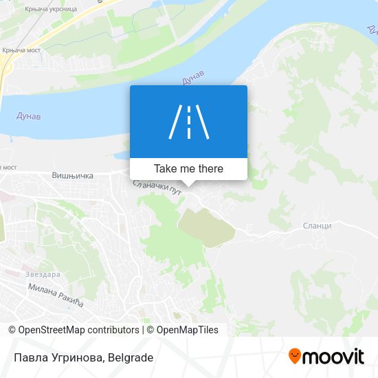 Павла Угринова map