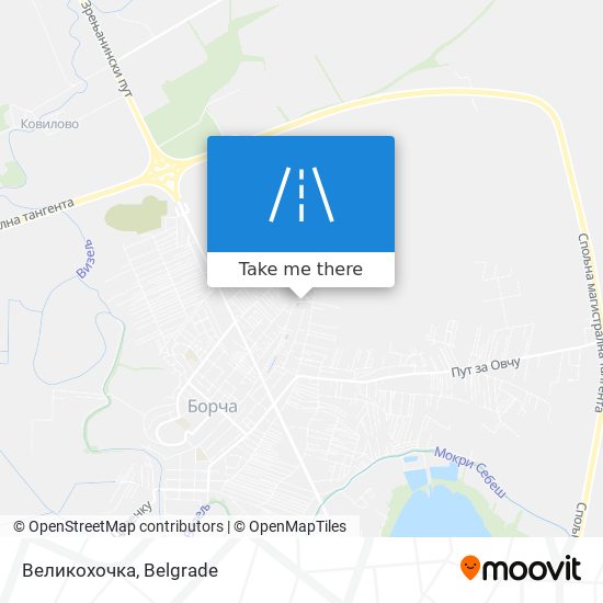 Великохочка map