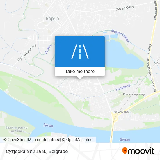 Сутјеска Улица 8. map