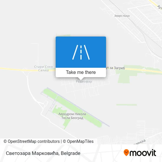 Светозара Марковића map