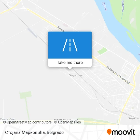 Стојана Марковића map