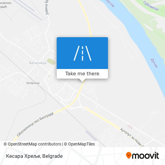 Кесара Хреље map