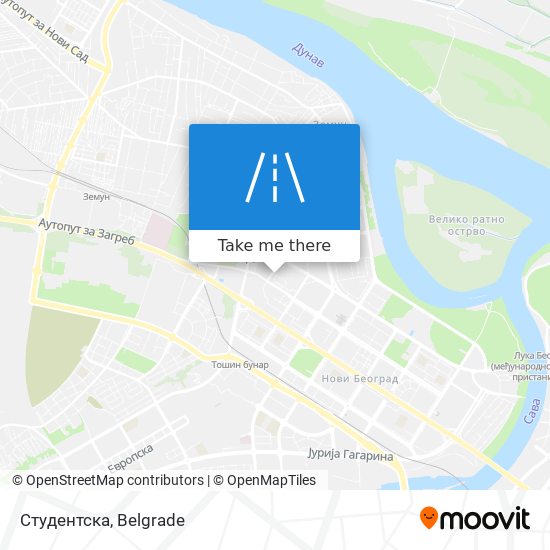 Студентска map