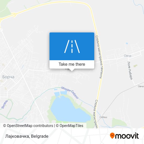 Лајковачка map