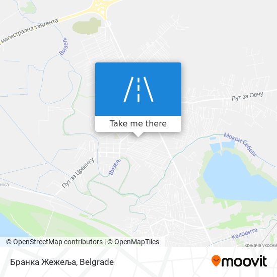 Бранка Жежеља map