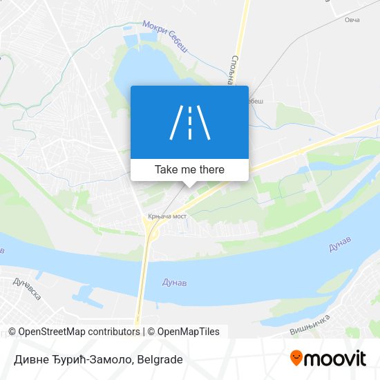 Дивне Ђурић-Замоло map