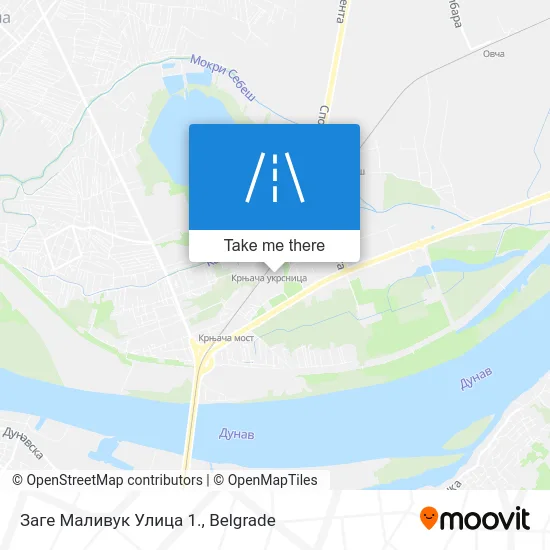 Заге Маливук Улица 1. map