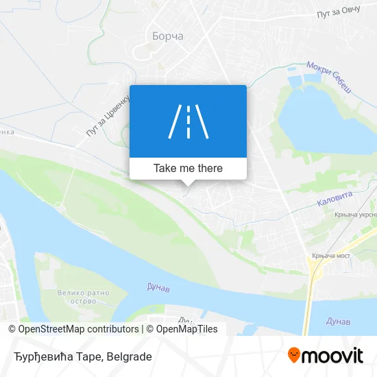 Ђурђевића Таре map