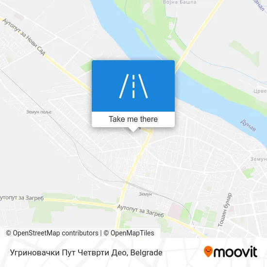 Угриновачки Пут Четврти Део map