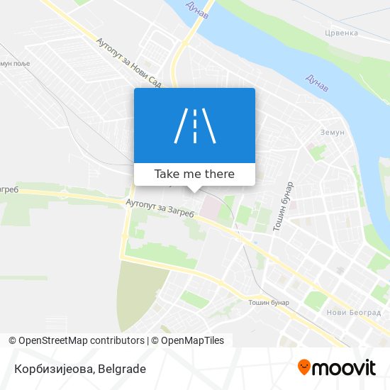 Корбизијеова map