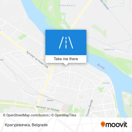 Крагујевачка map