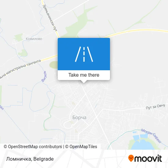 Ломничка map