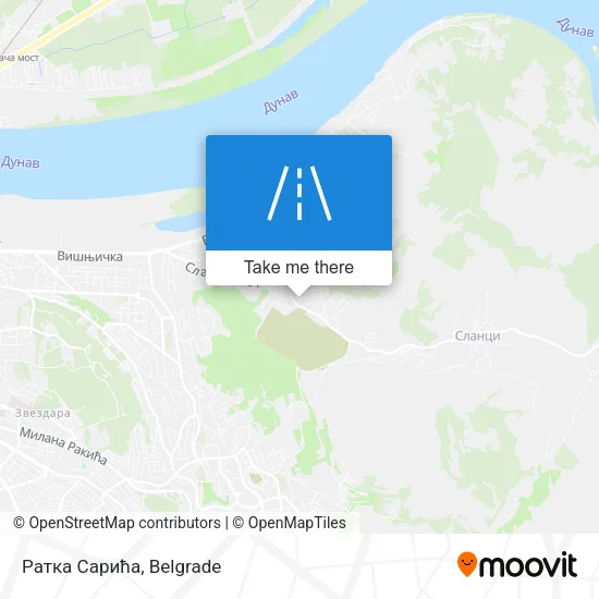 Ратка Сарића map