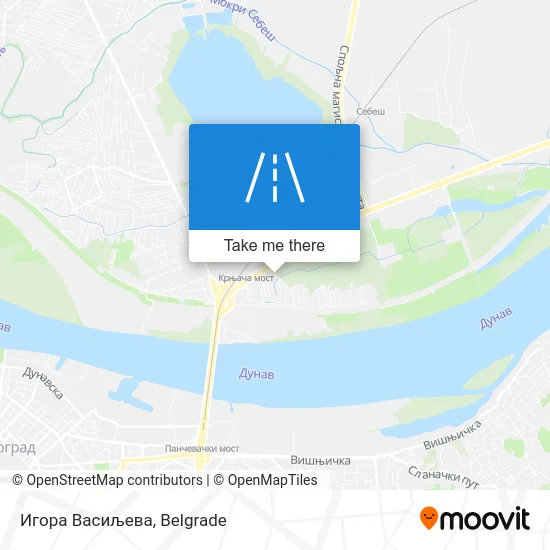 Игора Васиљева map