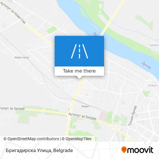 Бригадирска Улица map