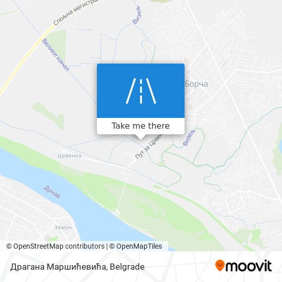 Драгана Маршићевића map