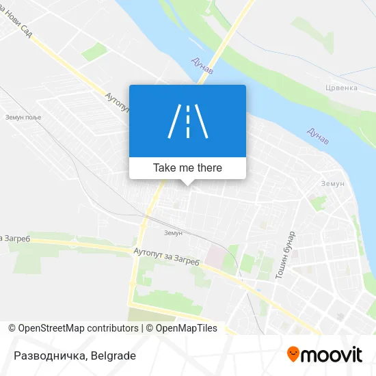 Разводничка map