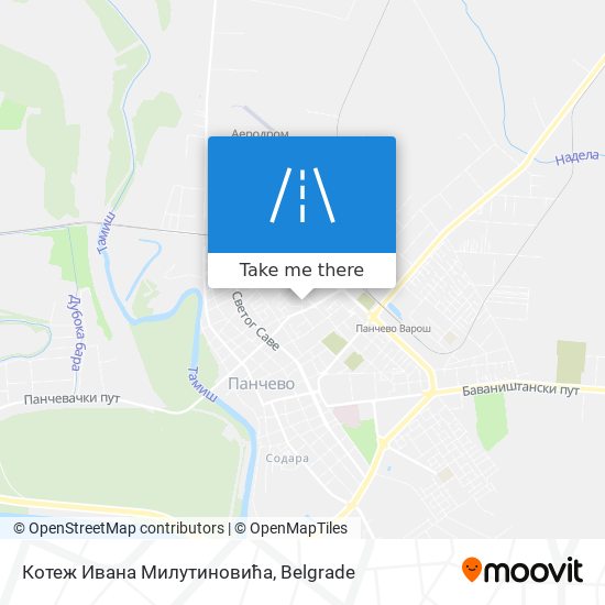 Котеж Ивана Милутиновића map