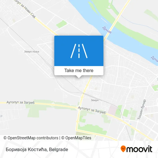 Боривоја Костића map