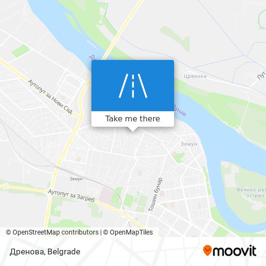 Дренова map