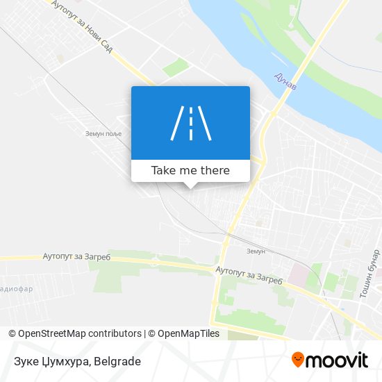 Зуке Џумхура map