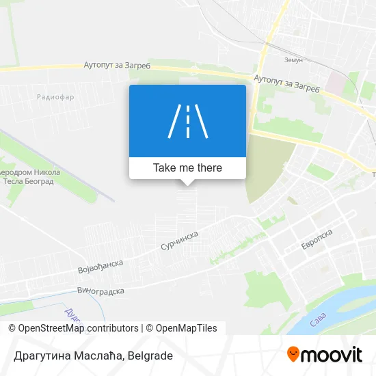 Драгутина Маслаћа map