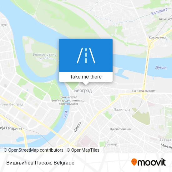 Вишњићев Пасаж map