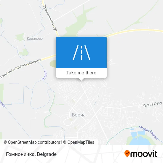Гомионичка map