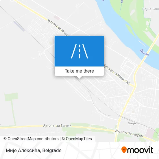 Мије Алексића map