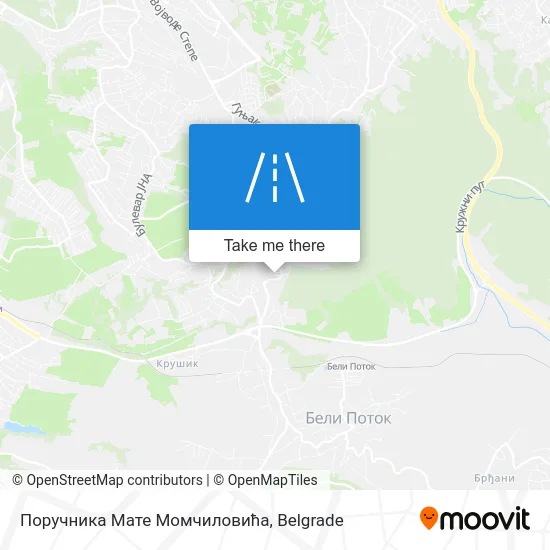 Поручника Мате Момчиловића map