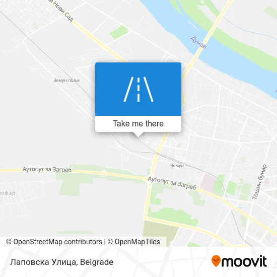 Лаповска Улица map