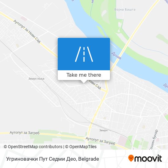 Угриновачки Пут Седми Део map