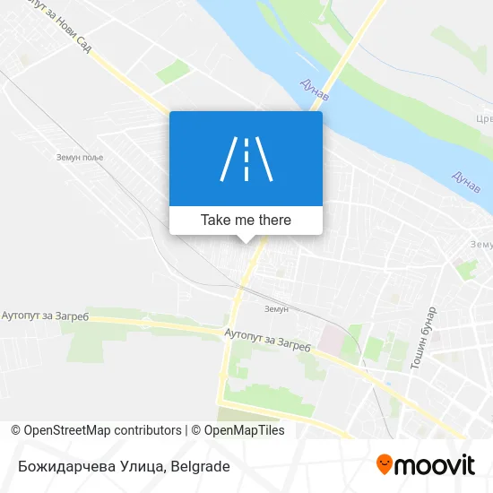 Божидарчева Улица map