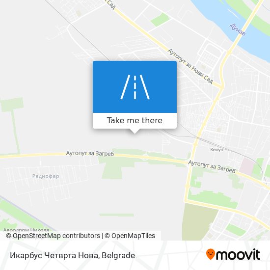 Икарбус Четврта Нова map