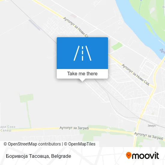 Боривоја Тасовца map