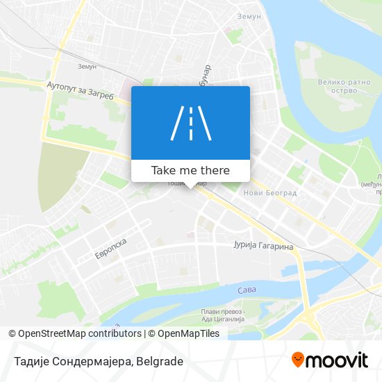 Тадије Сондермајера map