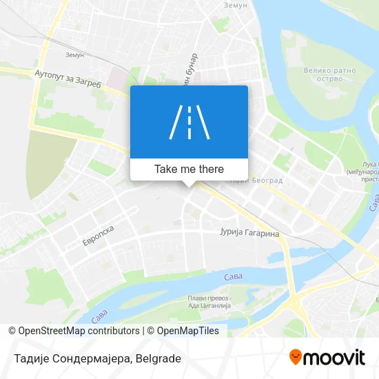 Тадије Сондермајера map