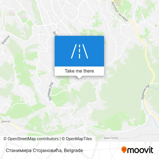 Станимира Стојановића map