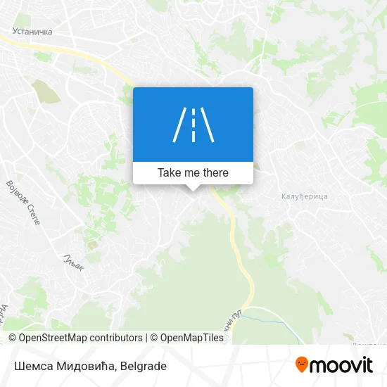 Шемса Мидовића map